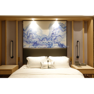 Mobília de quarto de hotel de luxo 5 estrelas feita sob medida para interiores