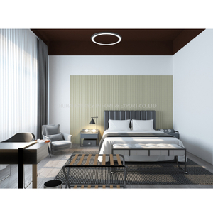 Mobília do quarto de hóspedes do apartamento de design moderno do hotel de negócios