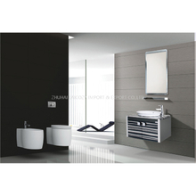 Armário de banho de aço inoxidável 304 para banheiro de hotel de alta qualidade com espelho
